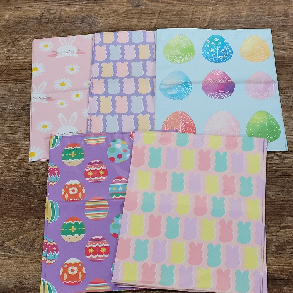Easter Mixed Poly Mailers  20pk